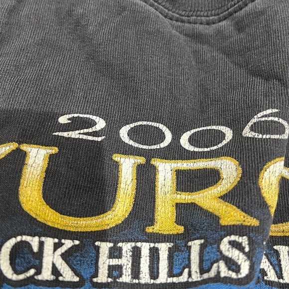 2006 Sturgis Bike Rally Motorcycle American Bike Crewneck Tee Tshirt - Picture 8 of 10